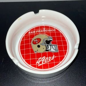 Vintage San Francisco 49ers Ash Tray NFL Official